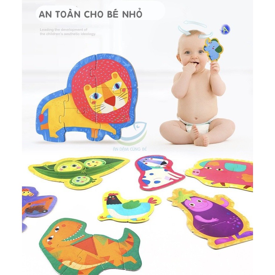 Xếp hình puzzle cho bé do choi xep hinh, đồ chơi thông minh, my first puzzle JOAN MIRO 69584