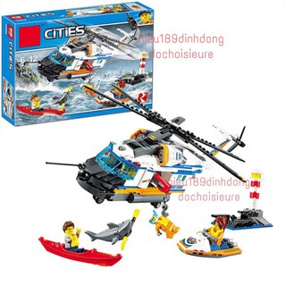 Mô hình Lego City 60166 - Trực Thăng Cứu Hộ
