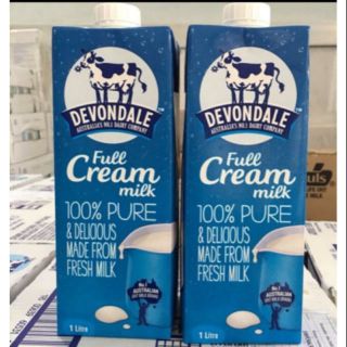 Sữa Devondale nguyên kem 2L