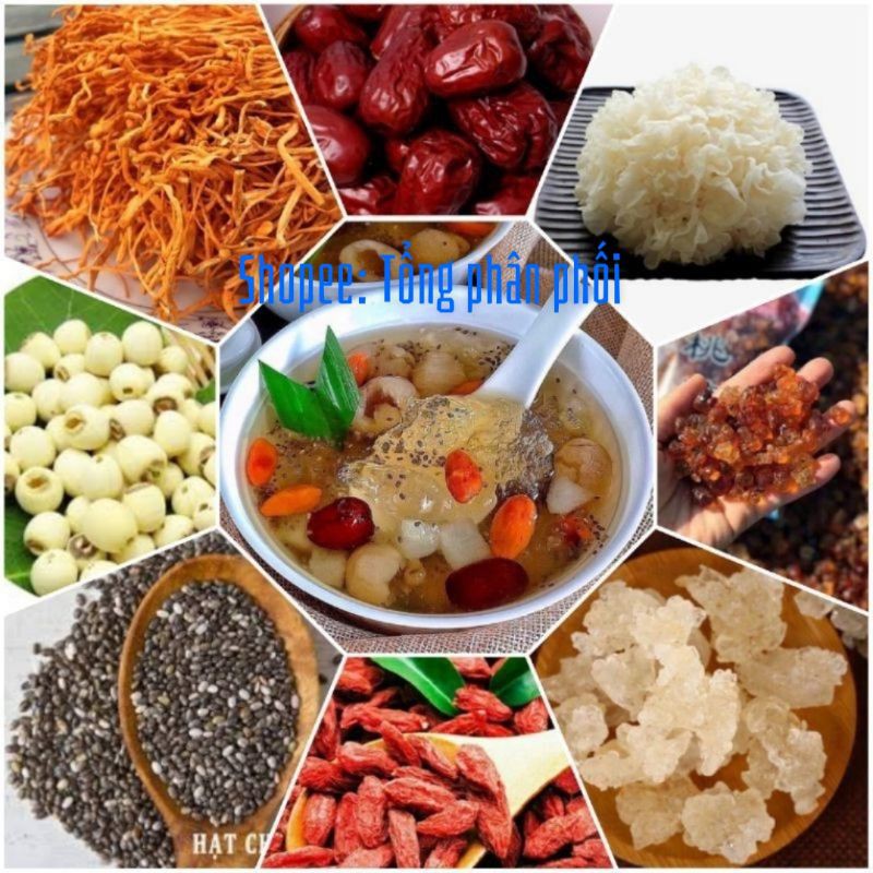 sét đặc biệt chè dưỡng nhan 6 người ăn(keto hoặc ko keto)