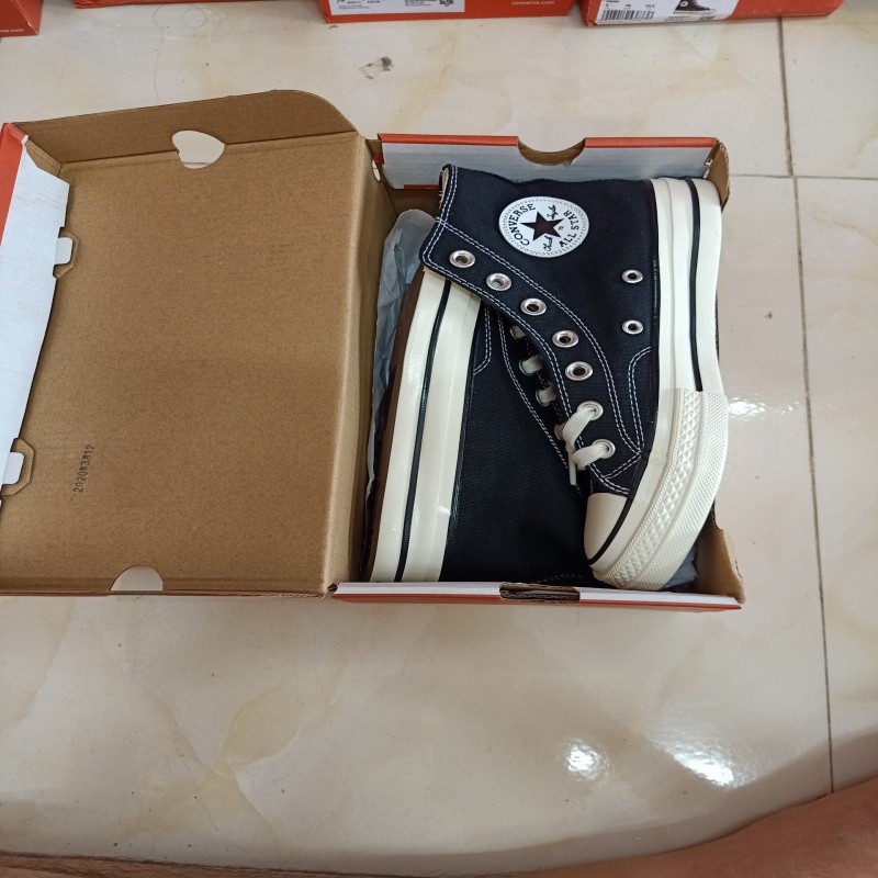 Giày Thể Thao Converse 1970s Đen Cổ Cao
