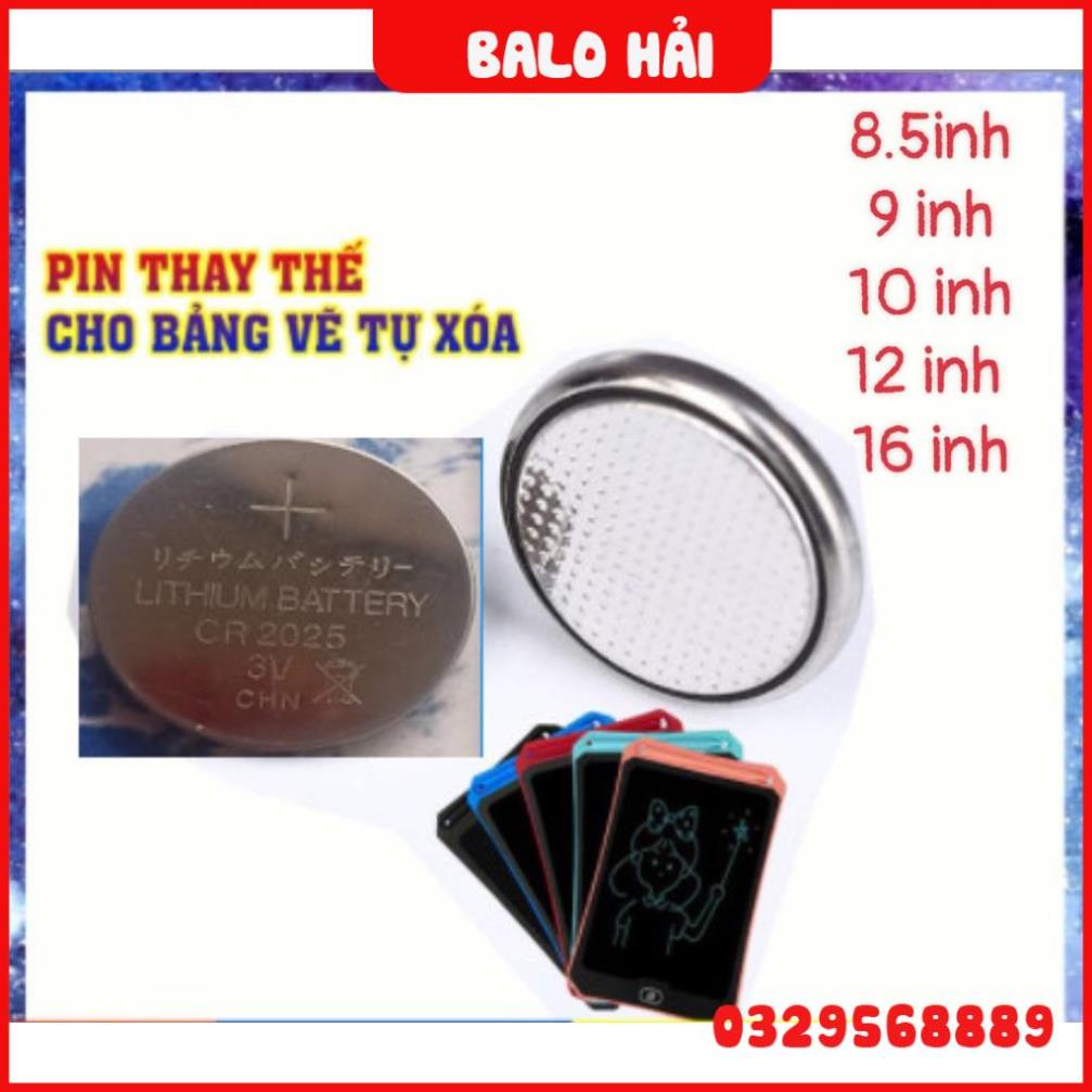 1 Viên pin thay thế dùng cho bảng vẽ tự xóa 8.5inh(CR 2016-2025) 10 inh +12 inh (CR 2025) 9inh CR 2016