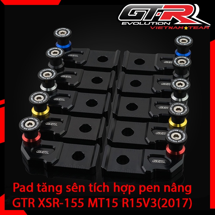 Pad tăng sên tích hợp pen nâng GTR XSR155 MT15 R15V3(2017) TFX