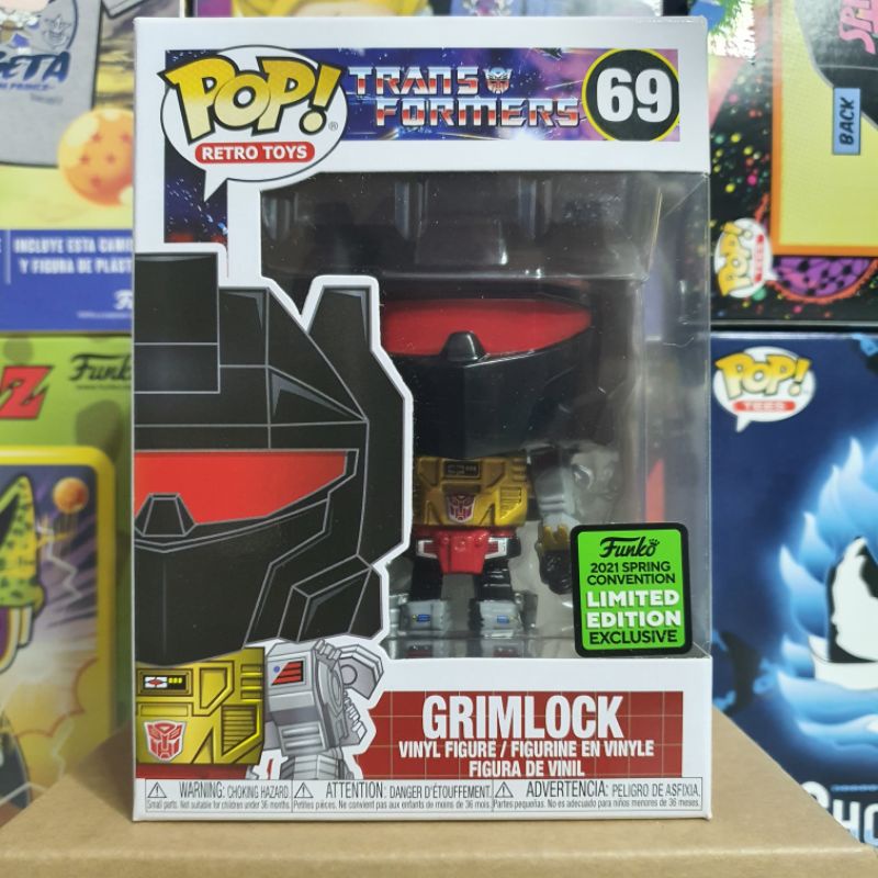 Đồ chơi mô hình funko pop 69 Grimlock [Spring Convention] - Transformers