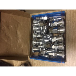 Đầu Nối Nhanh Dây Hơi Phi 8-Phi 10 [1 hộp/10 bộ]