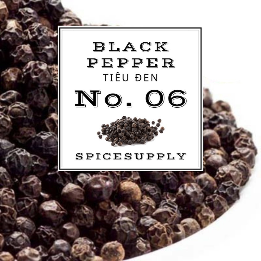 500g Tiêu đen Black pepper thơm cay sạch từ Đaknong Giá Sỉ mùa mới 2020 500g