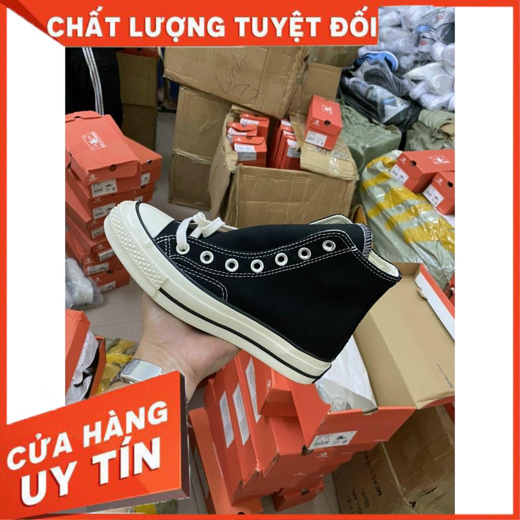 Giày 𝐂𝐎𝐍𝐕𝐄𝐑𝐒𝐄 1970s Nam Nữ, 𝐂𝐎𝐍𝐕𝐄𝐑𝐒𝐄 Cổ Cao/Thấp , Giày CV Đen Trắng Full box bill | BigBuy360 - bigbuy360.vn