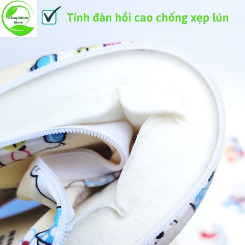 Gối Cao Su Non Lõm Giữa Cho Bé Hiền Trang (Loại To) Chống Bẹp Đầu BÔNG BI KIDS STORE