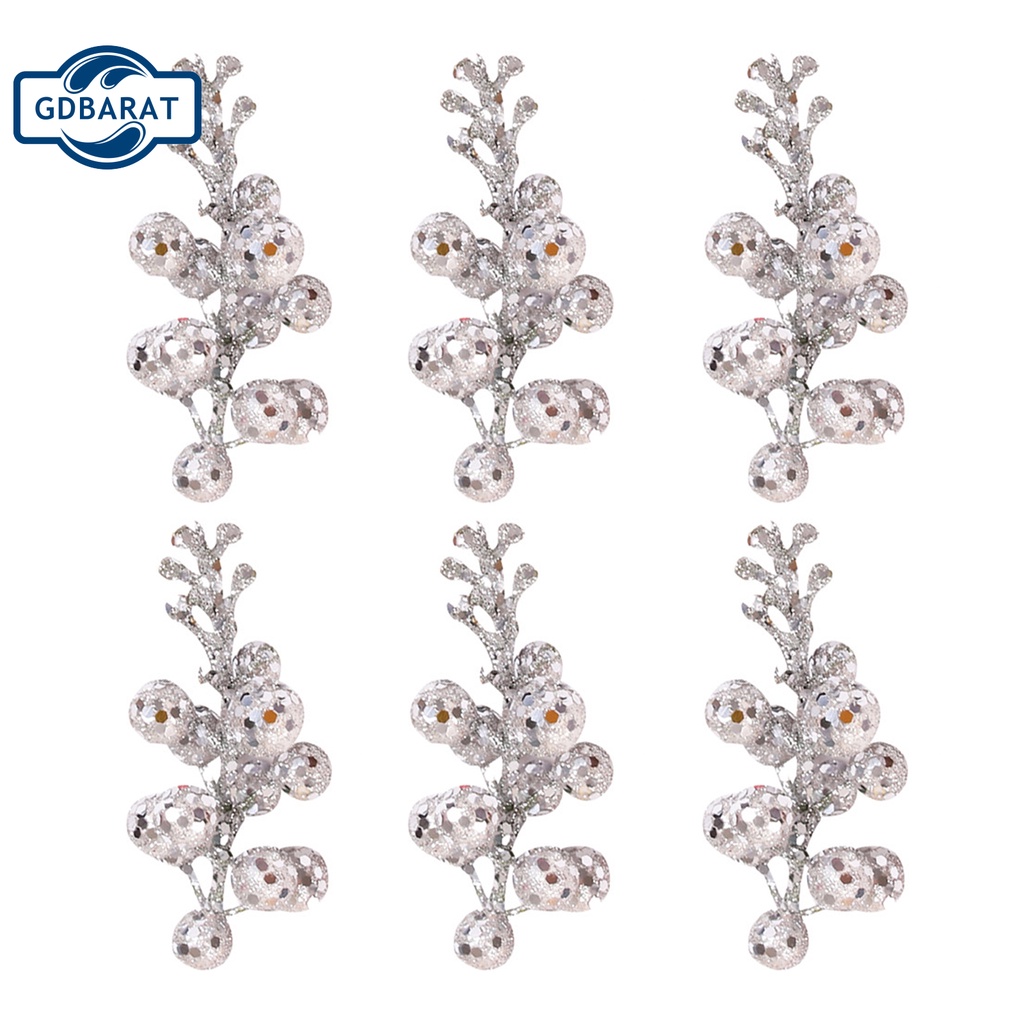 Quả mọng giả lấp lánh dùng trang trí giáng sinh