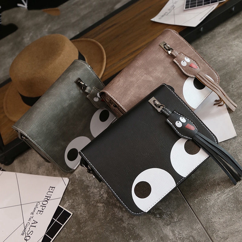 Túi da đeo chéo MOLAMGO phong cách Hàn Quốc thanh lịch dành cho nữ