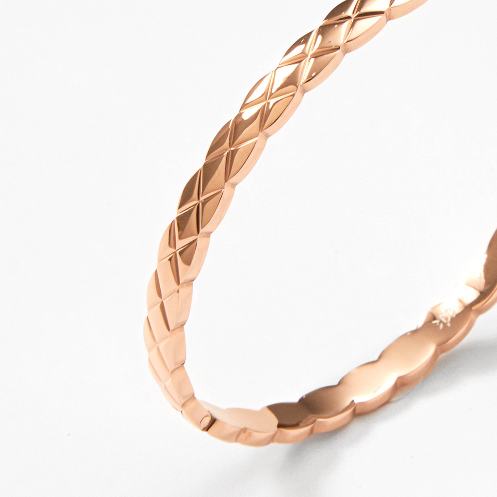 Vòng tay nam nữ CDE Crush Rose Gold Bracelet CDE2012