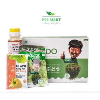 [FREESHIP] Gói rong nho Sabudo mẫu mới, rong nho tách nước công nghệ Nhật Bản chính hãng F99