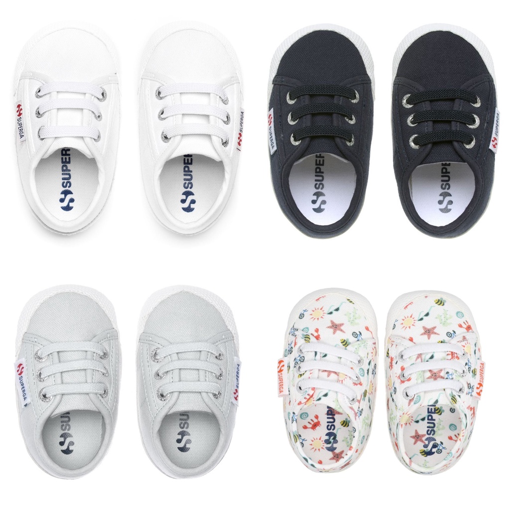 Giày vải tập đi cho bé thương hiệu SuperGa xuất dư xịn full box tem tag - S1116JW - S1116HW - S1116DW