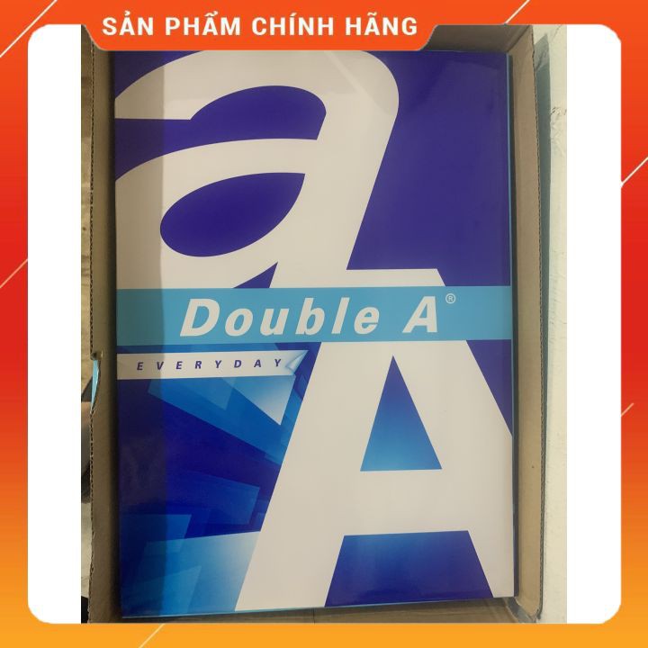 Giấy in A4 Double A ĐL 80 msg 500 tờ/Ram