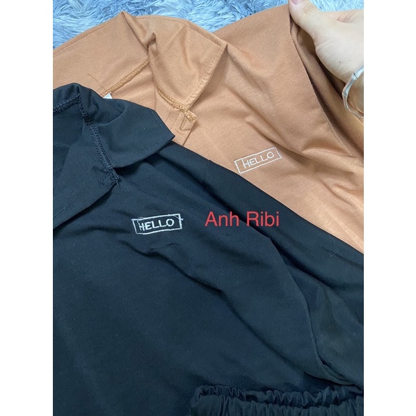 Set Bộ Áo Polo Mix Quần Trơn Unisex Dáng Rộng( ảnh thật 100% tự chụp ) | BigBuy360 - bigbuy360.vn