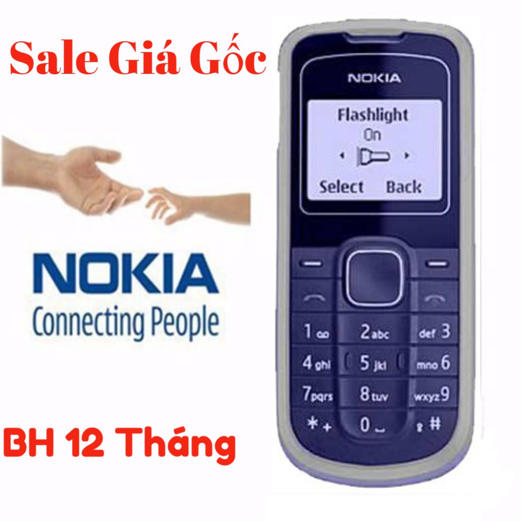 Điện thoại nokia 1202 chính hãng - siêu bền giá rẻ - bảo hành 12 tháng | BigBuy360 - bigbuy360.vn