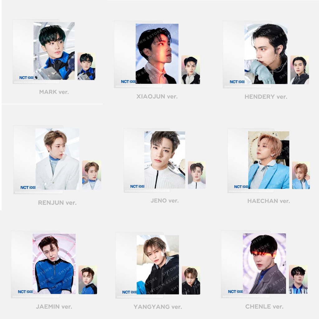 NCT 2022 ~ Universe goods: Hologram card set/ Set thẻ hình đổi màu