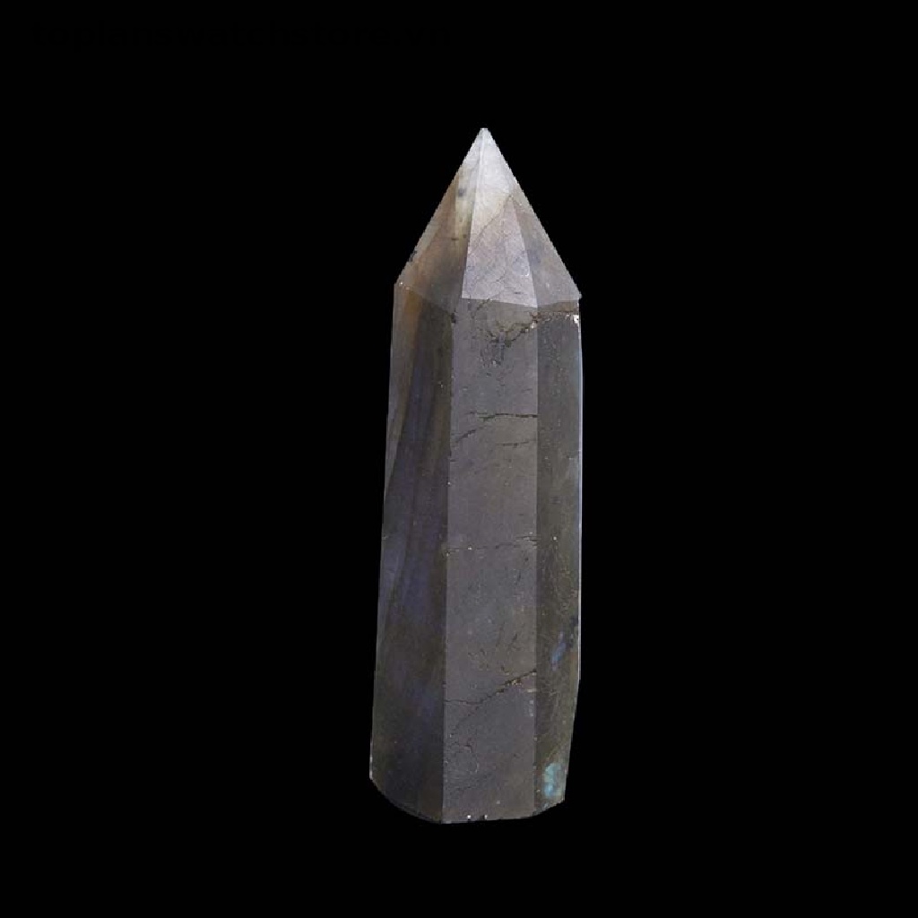 Đá Labradorite tự nhiên hình lục giác độc đáo<br />
