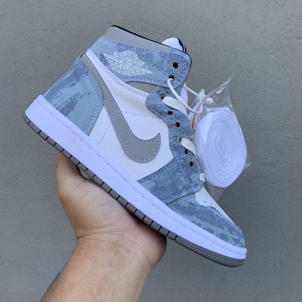 [Giày thể thao sneaker] Giày JORDAN 1 JD1 HYPER ROYAL Cổ Cao màu Xanh Nỉ Hot trend,hàng Full box Full bill | BigBuy360 - bigbuy360.vn