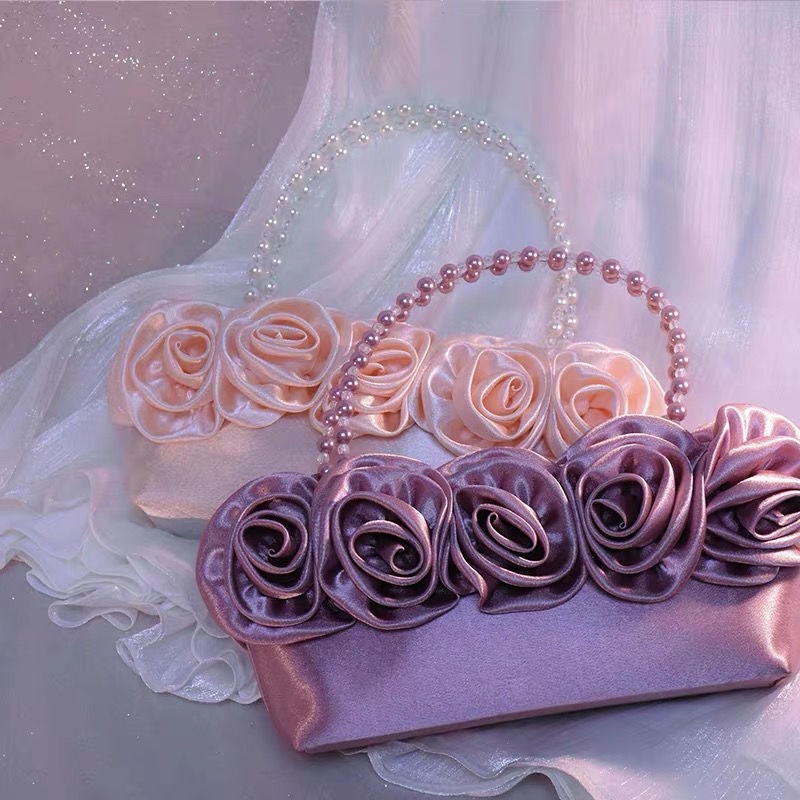 Túi xách kiểu hoa phong cách retro thời trang mới dành cho nữ