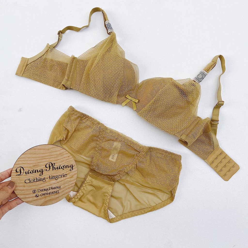 Bộ đồ lót nữ không gọng phối voan mềm mịn quyến rũ - SL025 | BigBuy360 - bigbuy360.vn