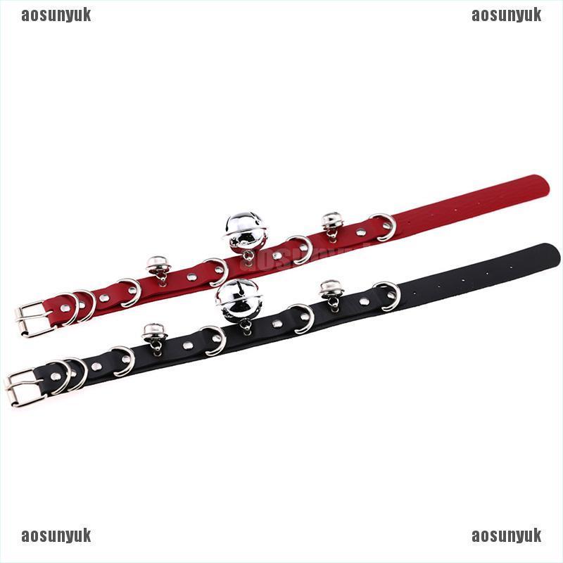 Vòng cổ choker da đính chuông phong cách punk quyến rũ dành cho nữ