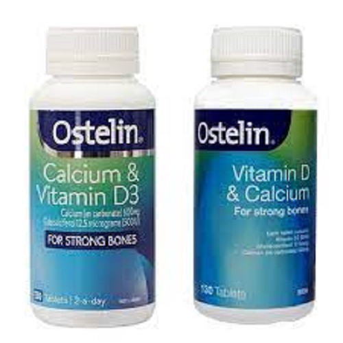 Canxi &amp; vitamin D Ostelin Úc cho bà bầu (130 viên)