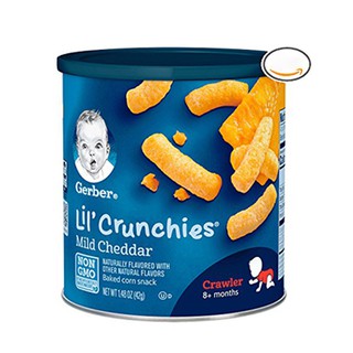 Bánh ăn dặm Gerber lùn nhiều vị 42g của Mỹ(mẫu mới)