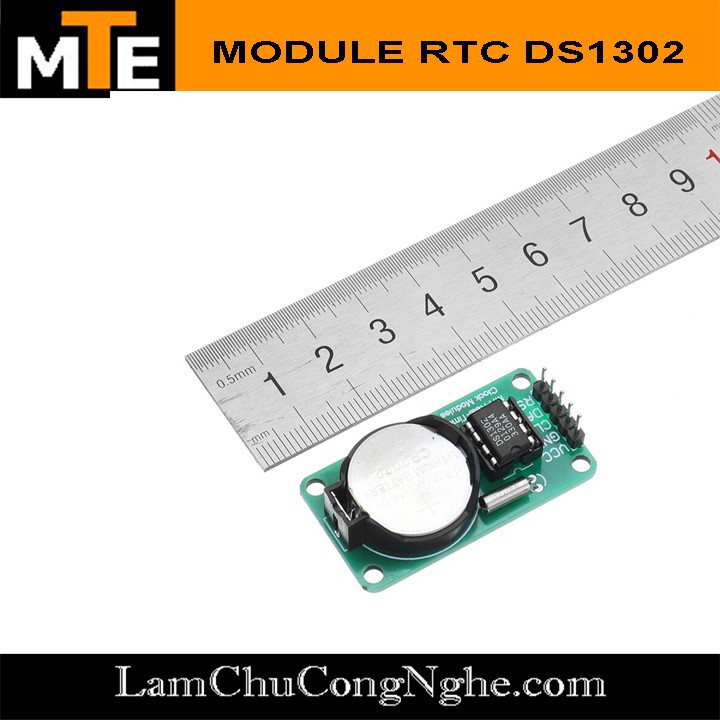 Mới! Module thời gian thực RTC Ds1302 Tặng kèm pin Cr2032