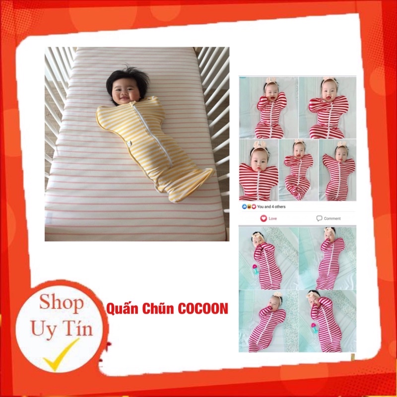 Nhộng cocoon chính hãng giúp bé ngủ ngon sâu giấc