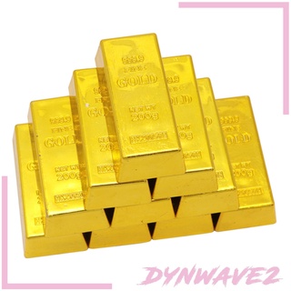 [Dynwave2] Thanh vàng giả Mô phỏng vàng Đạo cụ khăn giấy Đồ chơi trang trí bàn