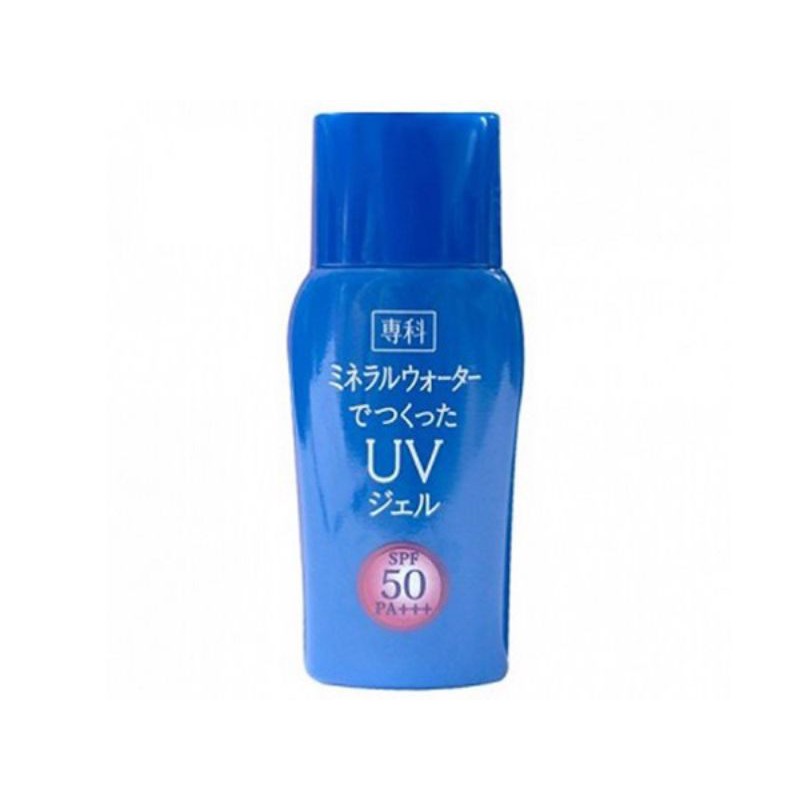 Kem chống nắng Shiseido màu xanh Mineral Water Senka SPF 50 40ml Japan