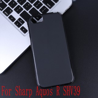 Ốp Điện Thoại Sharp Aquos R SHV39 Vỏ Bảo Vệ 605SH Vỏ Mềm SH-03J Màu Đen Bảo Vệ Đặc Biệt Vỏ Mềm-LUNA Cửa Hàng Tạp Hóa