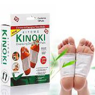 Kinoki nhật bản 100% - bộ 100 miếng dán chân - giải độc gan - nội tiết tố - dán ở gan bàn chân có thể hút hết chất độc
