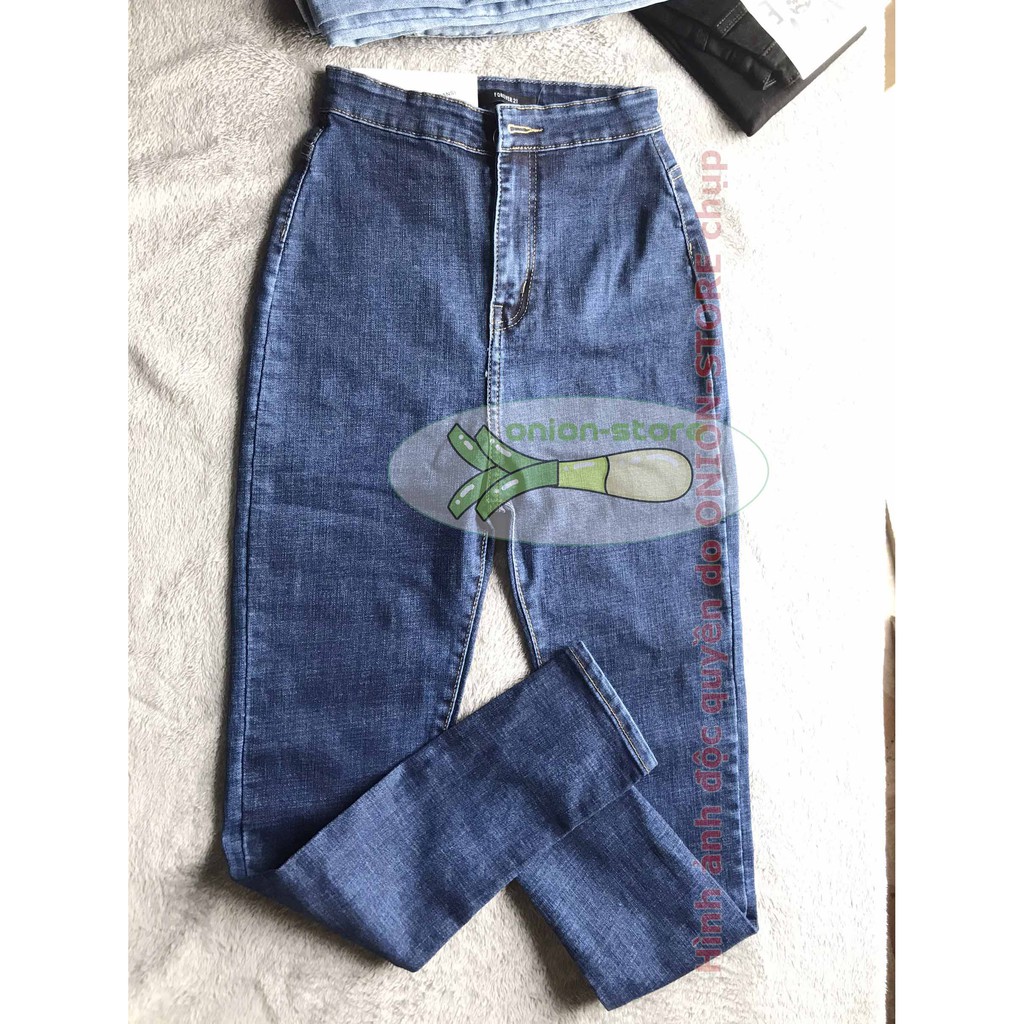 Quần Jean Nữ Lưng Cao Siêu Co Giãn- Quần Bò Cạp Cao Form Nữ Dáng Ôm | BigBuy360 - bigbuy360.vn