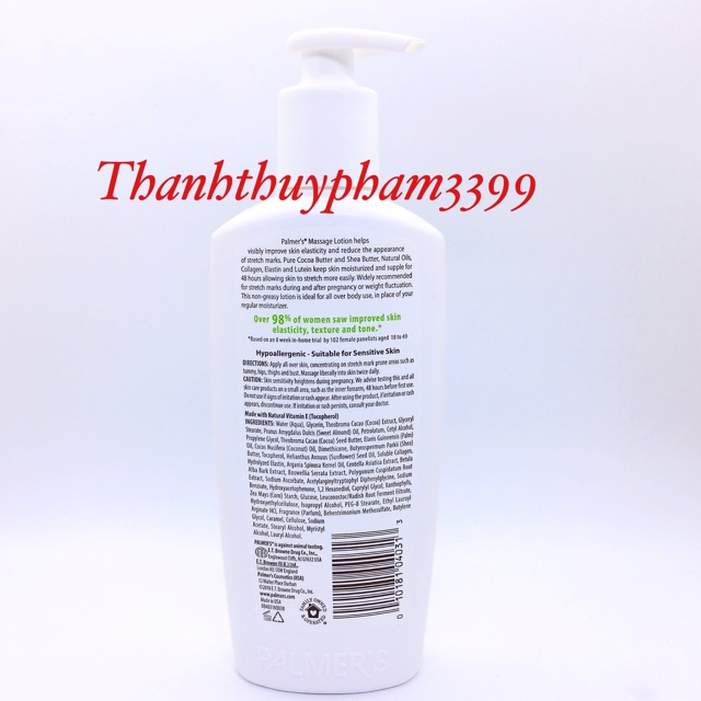 KEM CHỐNG RẠN DA PALMER'S COCOA BUTTER FORMULA 250ML (mẫu mới). | BigBuy360 - bigbuy360.vn