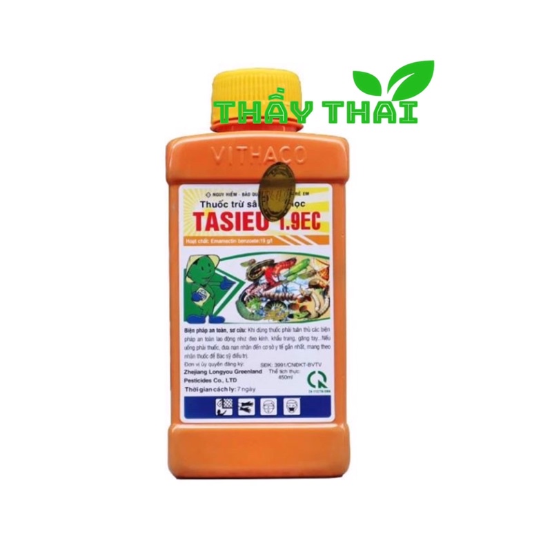 Tasieu 1.9EC [FREESHIP-CHÍNH HÃNG] thuốc trừ sâu sinh học Đặc trị trừ sâu, bọ,rệp phấn trắng, rệp đỏ, rầy