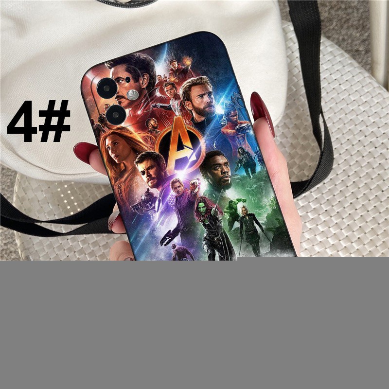 iPhone XR X Xs Max 7 8 6s 6 Plus 7+ 8+ 5 5s SE 2020 Soft Silicone Cover Phone Case Casing GR10 Avengers Infinity War
