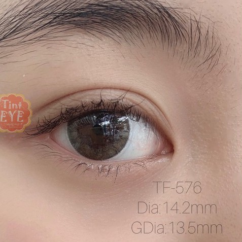 Kính Áp Tròng Tinteye Lens TF-576 Cherry Brown