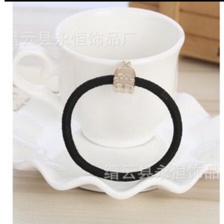 sét 10 Dây buộc tóc đen phong cách Hàn Quốc