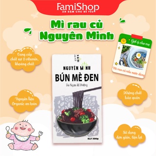 FamiShop Mì rau củ Nguyên Minh vị mè đen 300g