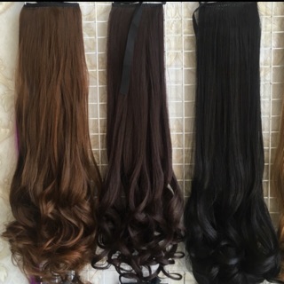 Tóc cột xoăn đuôi 60cm