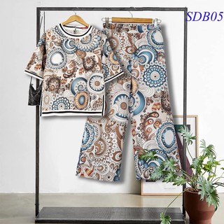 Đồ bộ Trung Niên - Vải Lụa Hàn - Sang trọng, quý phái - Mẫu mới!