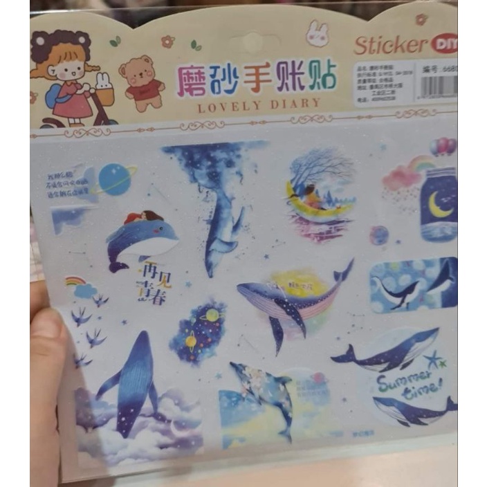 StIcker khổ lớn 19x 15cm mã 6680