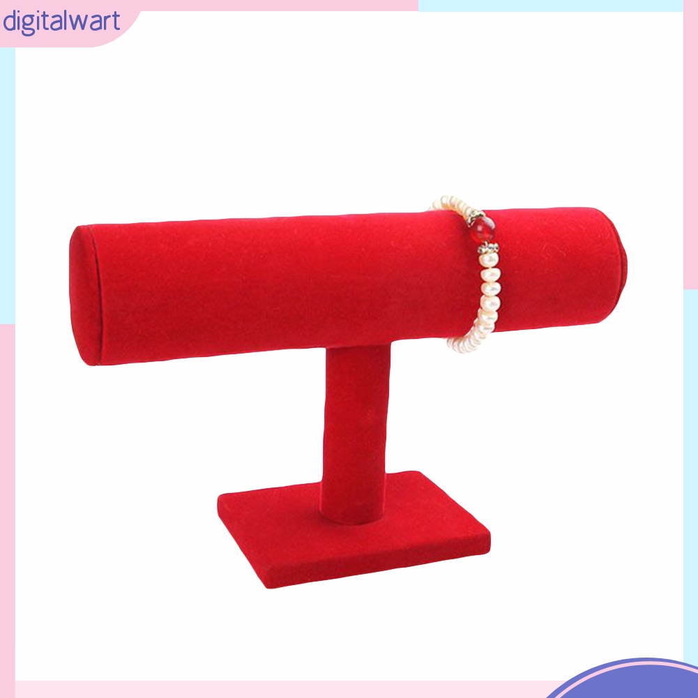 (Hàng Mới Về) Giá Đỡ Trưng Bày Trang Sức Chất Liệu Nhung Thời Trang