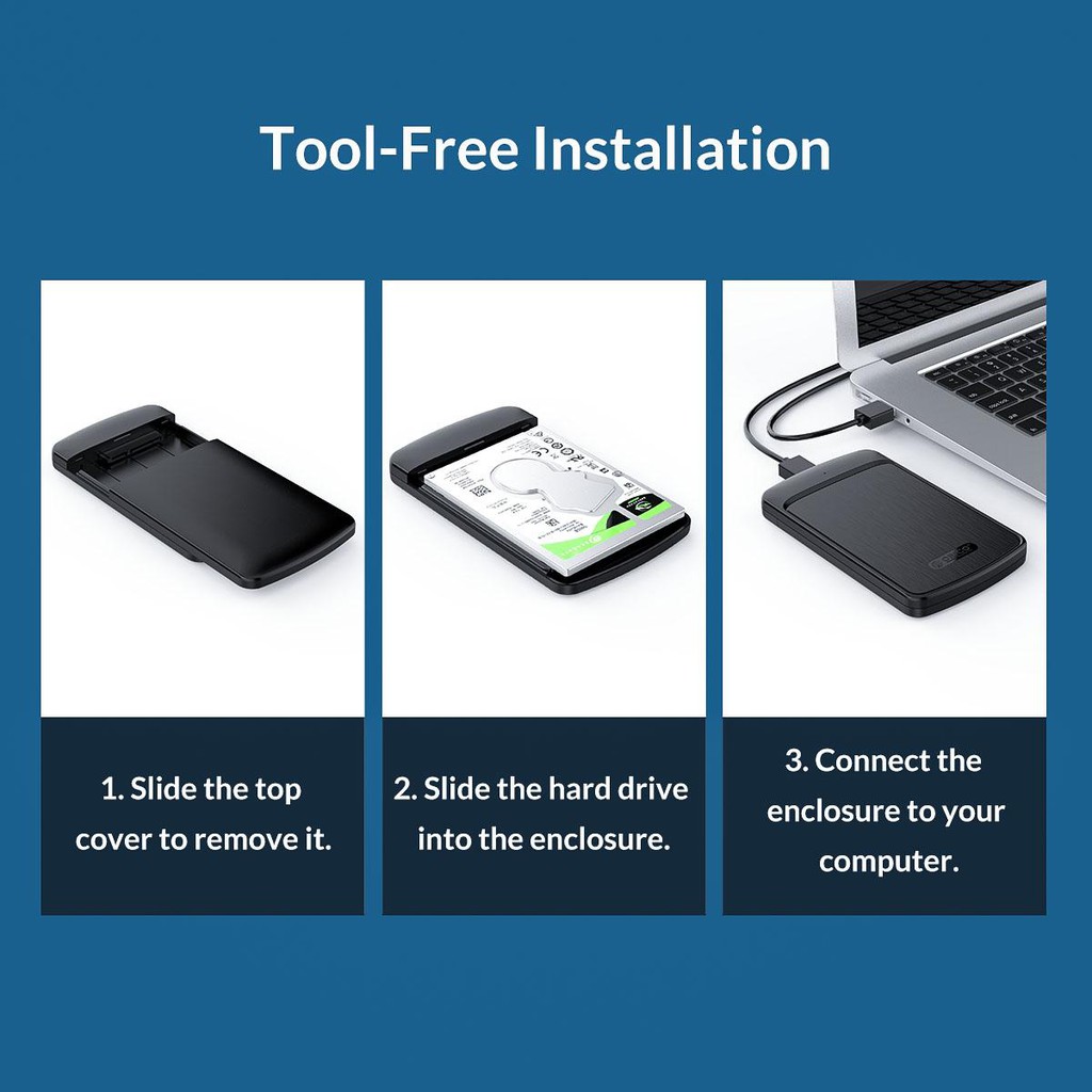 Box ổ cứng Orico 2020U3 USB 3.0 - Hàng chính hãng bảo hành 12 tháng ! | BigBuy360 - bigbuy360.vn