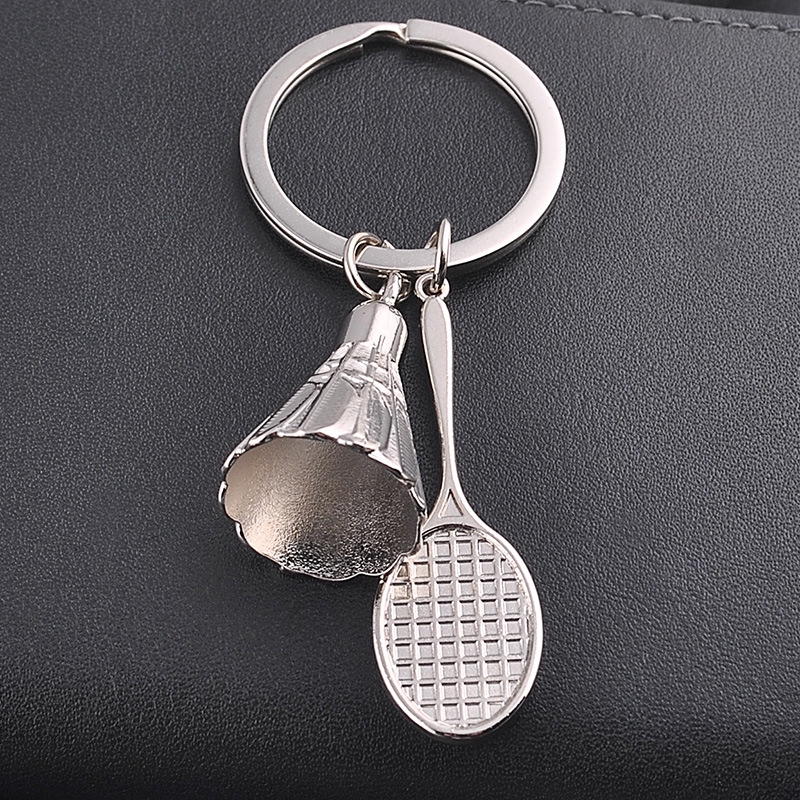 Móc chìa khóa thiết kế hình vợt cầu lông