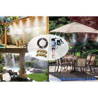 Hệ thống phun sương 30 béc 65w cho diện tích 30-50m2
