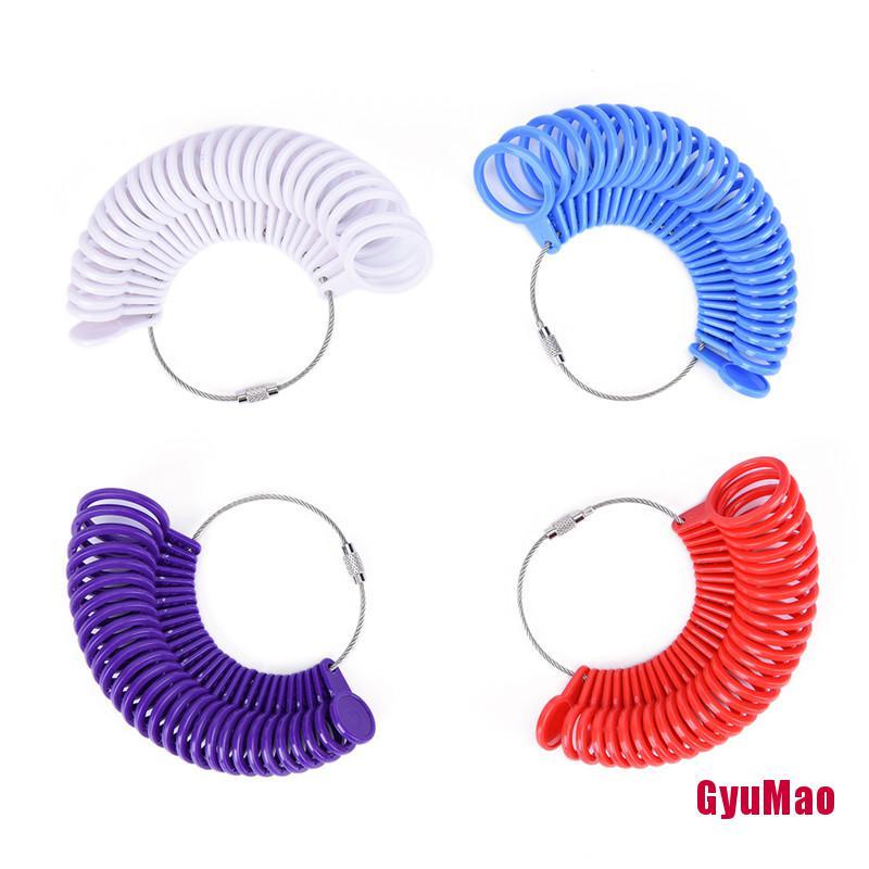 Bộ Dụng Cụ Đo Kích Thước Ngón Tay A-Z 0-13 Bằng Nhựa HDY