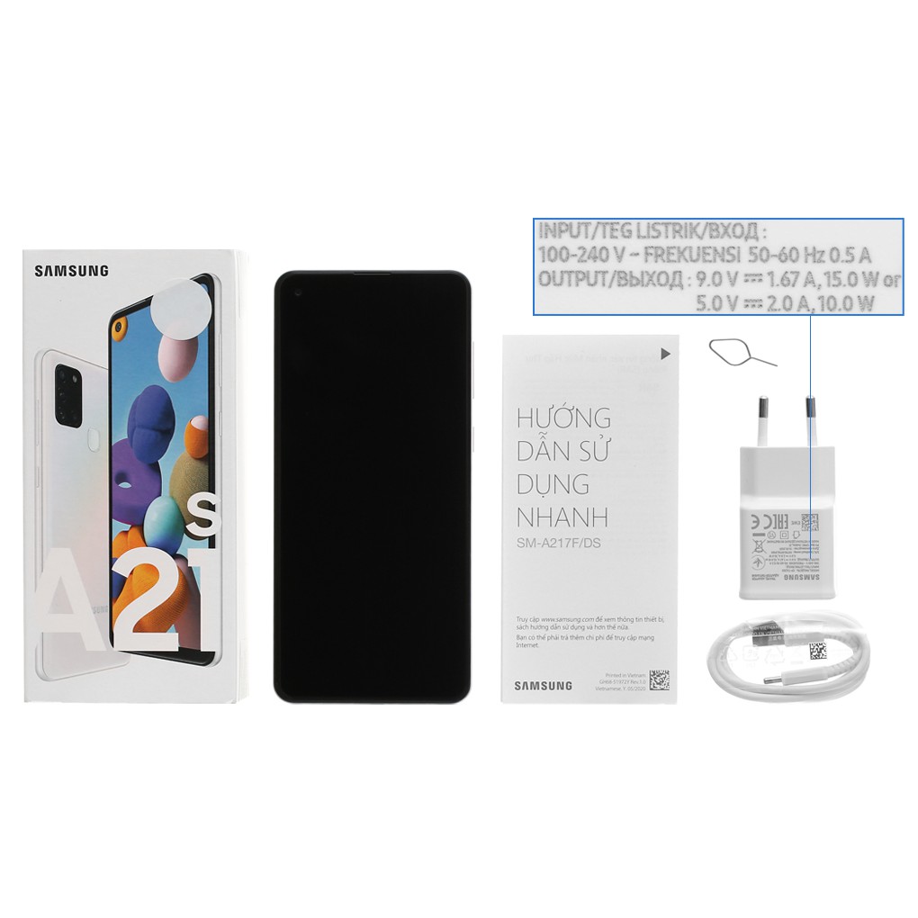 [Nguyên Seal] Điện thoại Samsung Galaxy A21s (3GB/32GB) - Hàng Chính Hãng